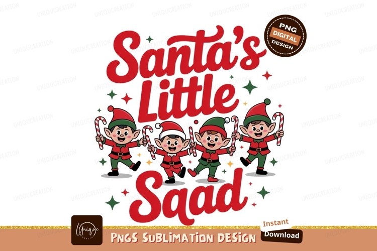 Christmas elves holding candy canes image