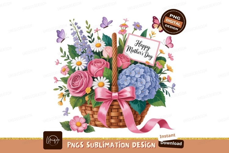 Blue Flowers Clipart Image 24