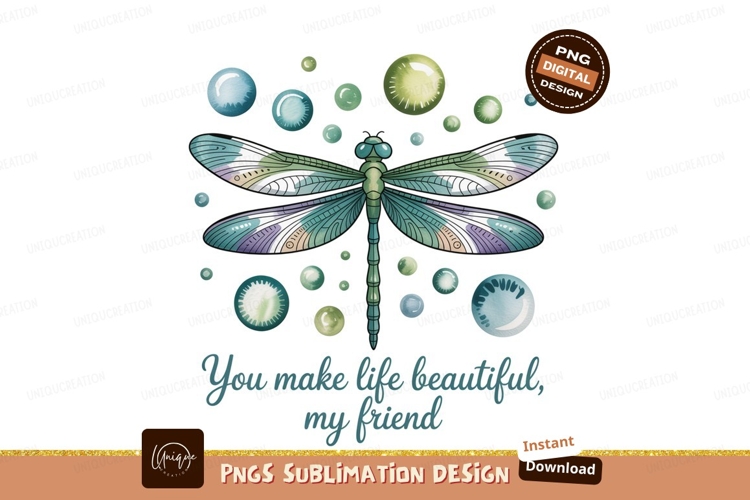 Dragonfly Clipart Image 24