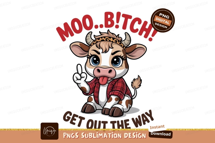 Cute Cartoon Cow Image 18