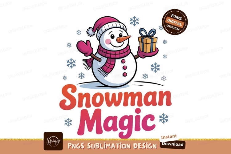 Snowman Sublimation Image 7