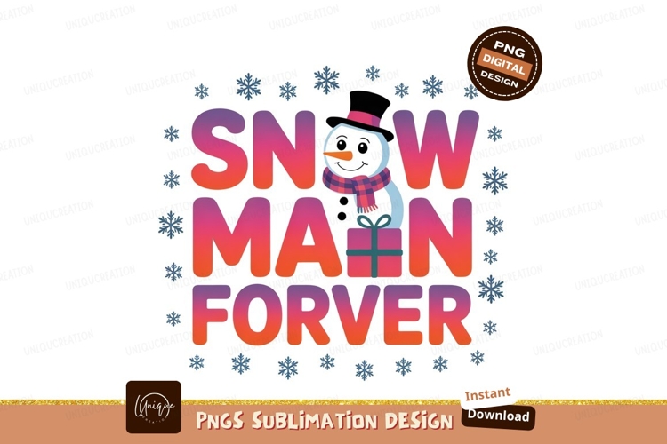 Snowman Sublimation