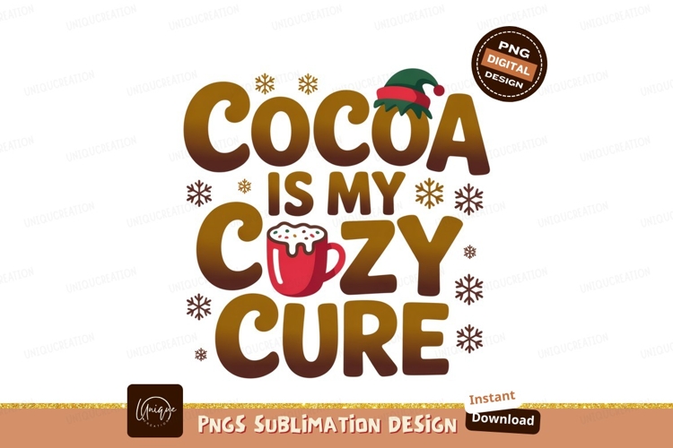 Cocoa cozy cure festive drink holiday
