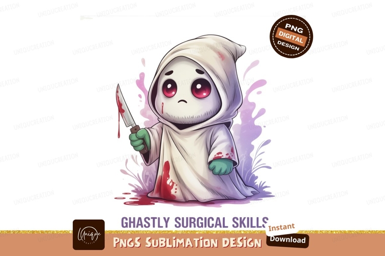 Bloody Knife Clipart Image 4