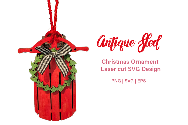 Christmas Ornament Sublimation Designs Image 2