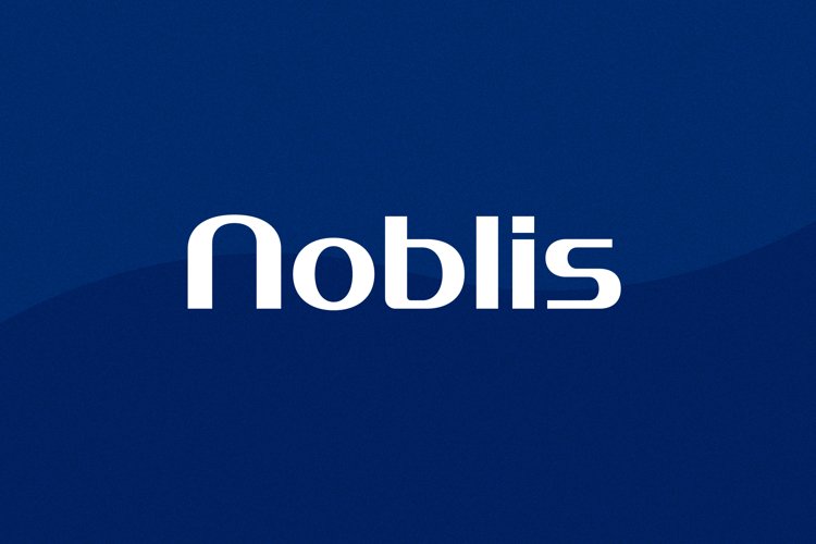 Noblis Logo Font | Logo Use Only example image 1