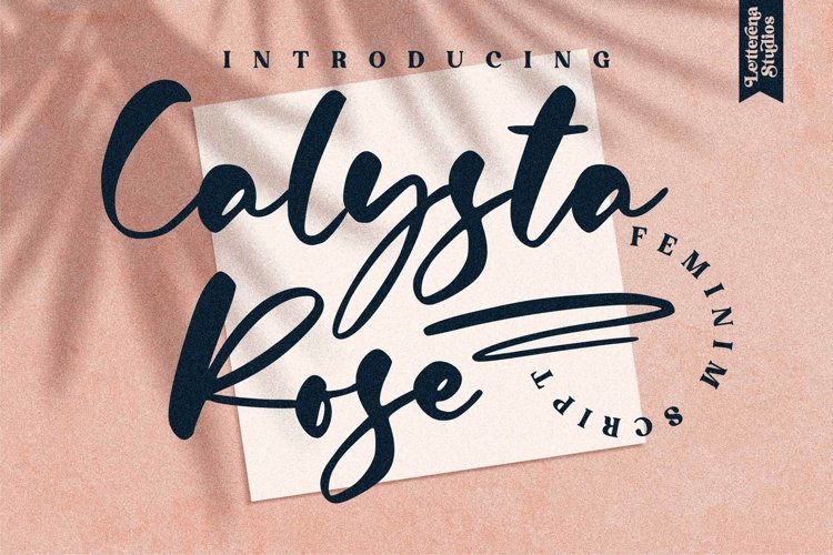 Calysta Rose - Feminine Script Font example image 1
