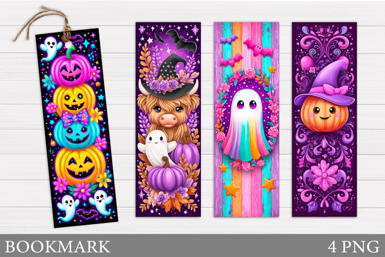 Halloween Bookmark Printable. Halloween Pumpkin Bookmark