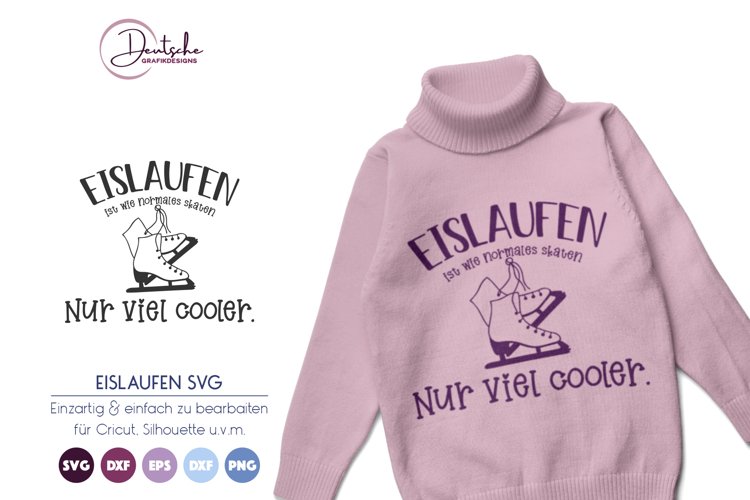 Eislaufen SVG | Schlittschuhe