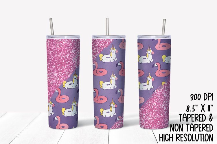 Summer Sublimation Tumbler example image 1