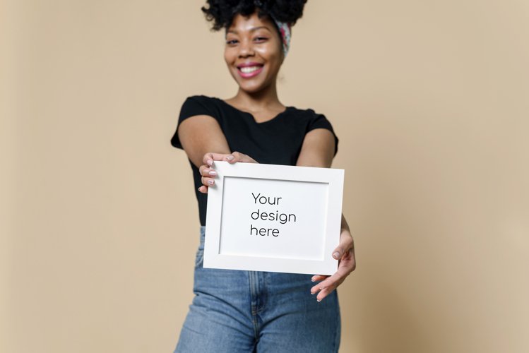 African American Woman Clipart Image 7