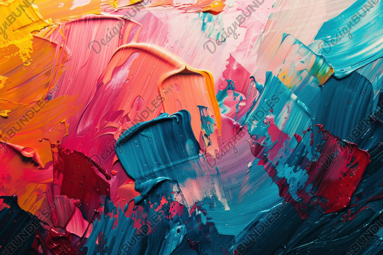 Oil Paint Texture Image 5