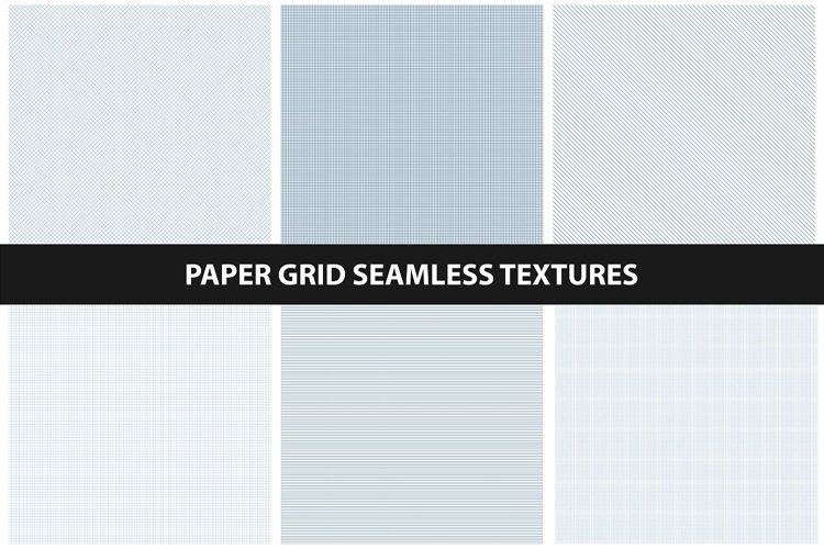 Paper grid textures - seamless. example image 1