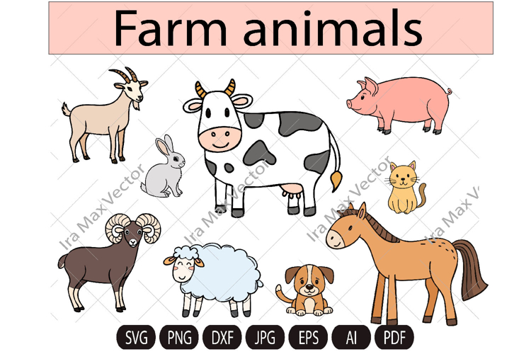 Farm Animals Clipart Image 19