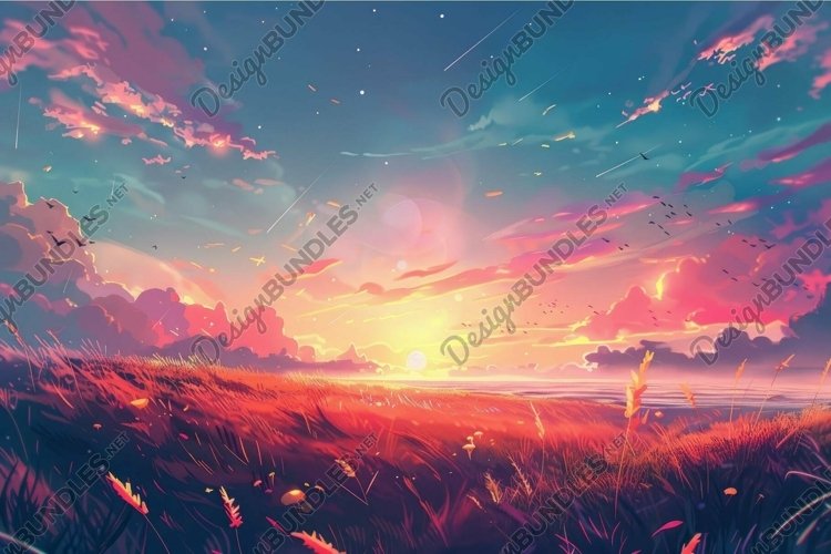Sunset Clipart Image 11