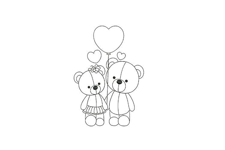 Bears Couple Valentines