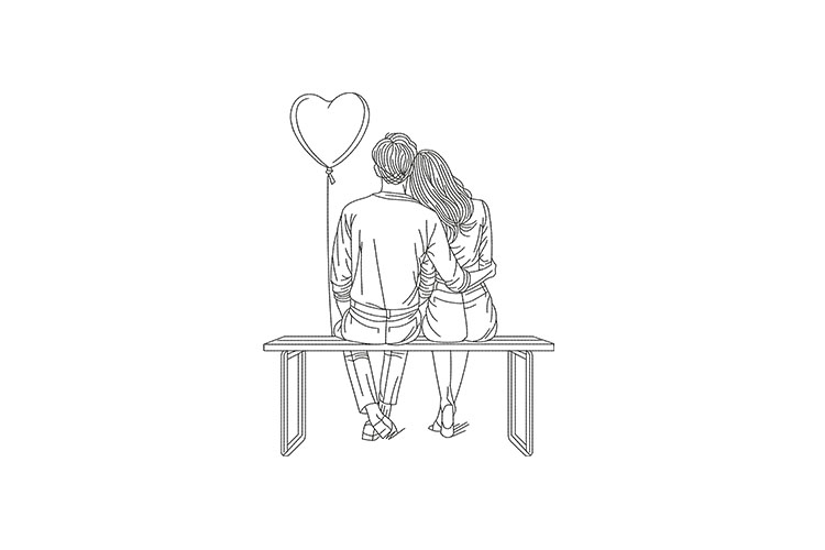 Love couple valentines