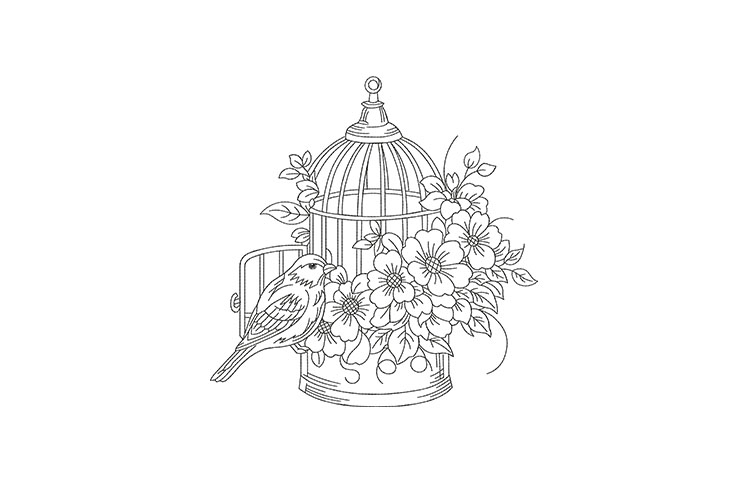 Bird Embroidery Designs Image 7