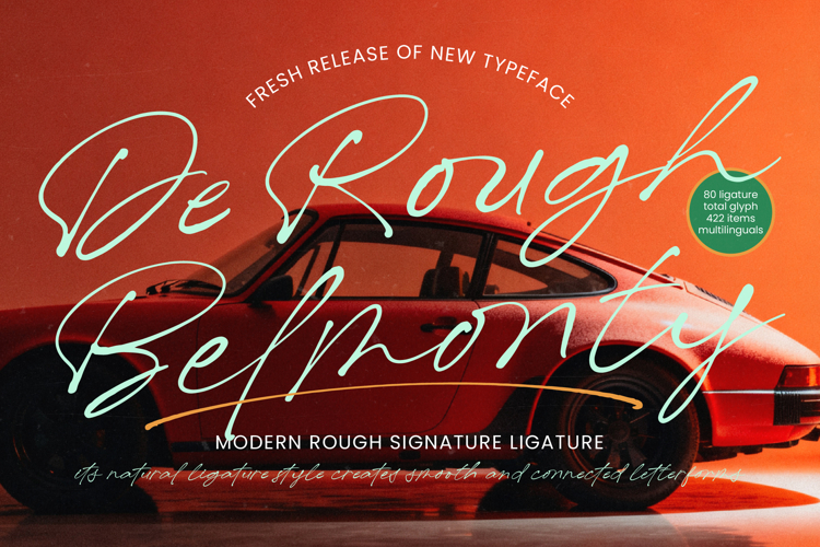 De Rough Belmonty - Modern Rough Signature