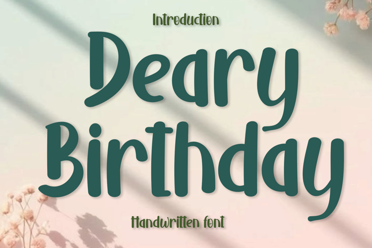 Deary Birthday