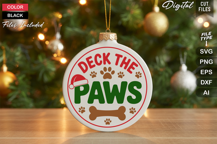 Funny Christmas Ornament Svg Image 24