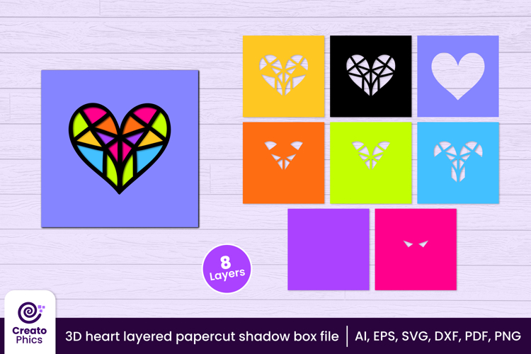 Shadow Box SVGs Image 7