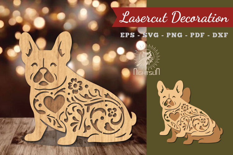 Decorative Dog Lasercut Decoration example image 1