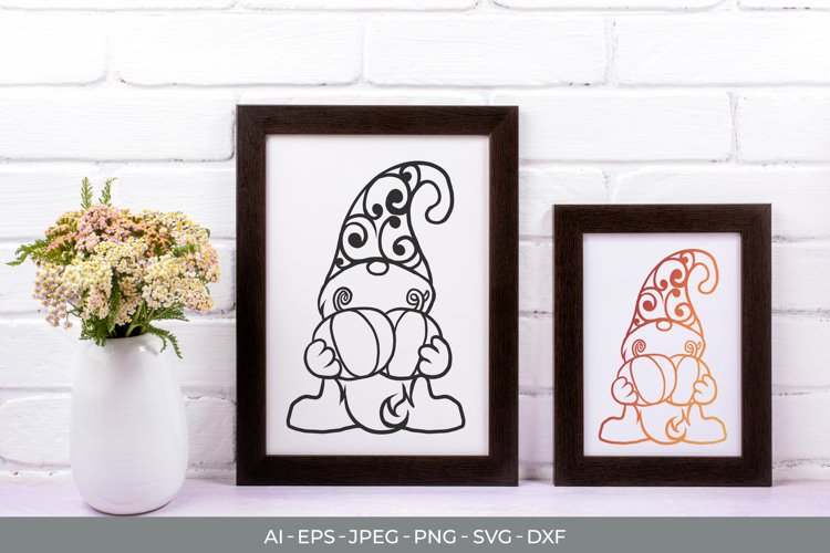 Fall Gnome Svg Image 5