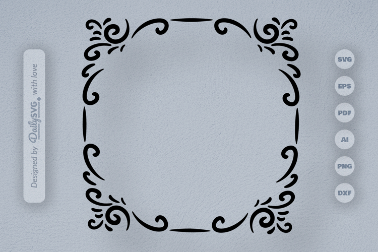 Picture Frame Border SVG Image 8