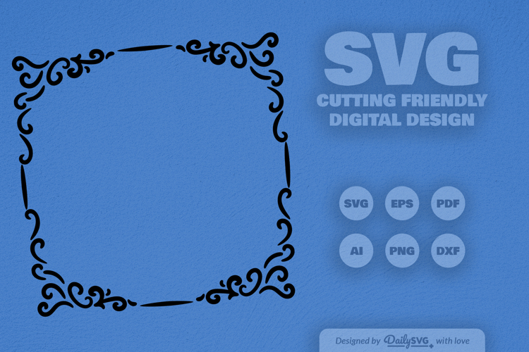 Picture Frame Border SVG Image 5
