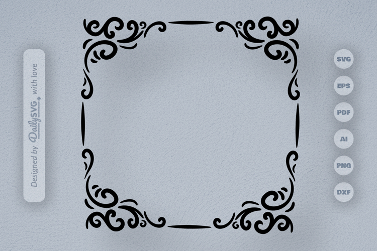 Picture Frame Border SVG Image 3