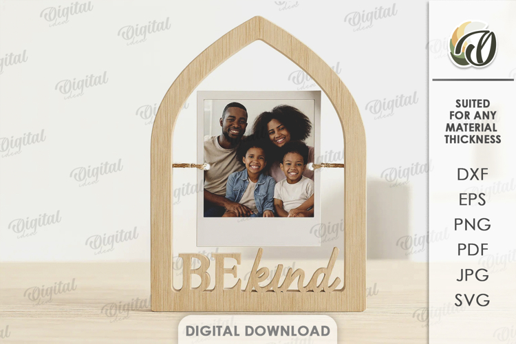 3D Decorative Stand Laser Cut. Home Decor SVG