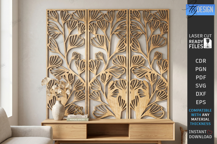 Decorative Panel Laser Cut | Wall Art | Home Decor | Pattern
