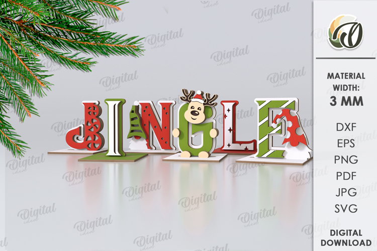 Reindeer Christmas Svg Image 14