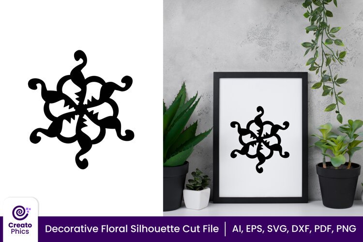 decorative-stencil-ornament svg-floral-elements-silhouette-clipart-decorative stencil
