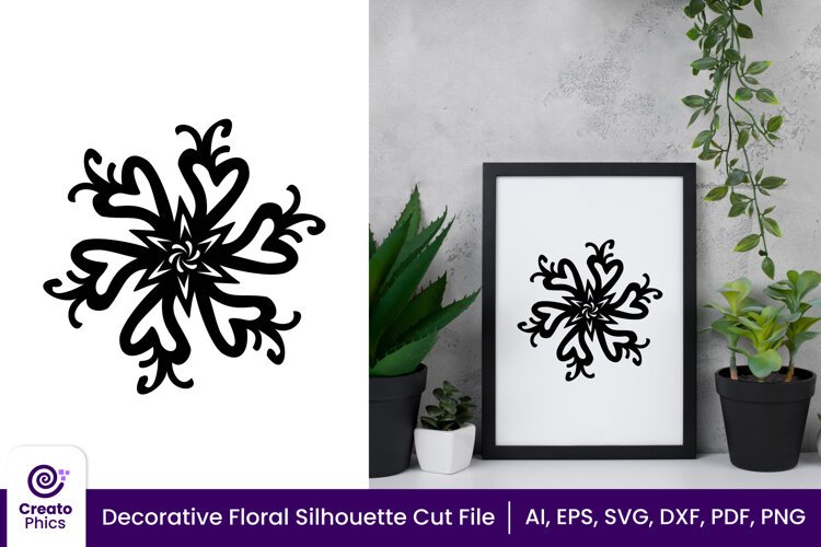 decorative-stencil-ornament svg-floral-elements-silhouette-clipart-decorative stencil