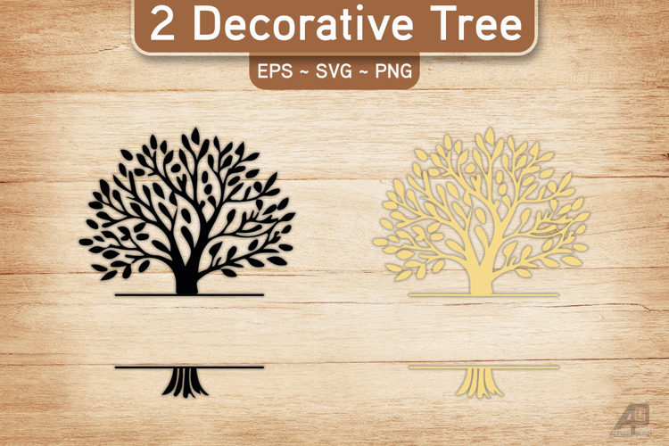 Decorative Tree SVG PNG