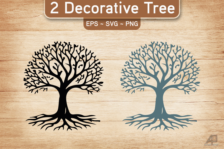 Decorative Tree SVG PNG