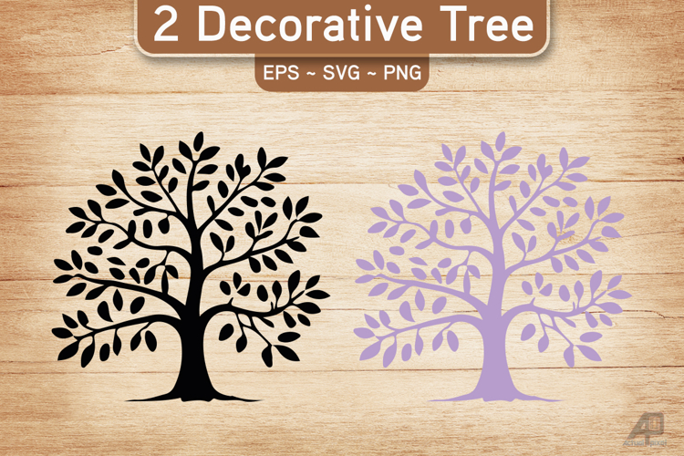 Decorative Tree SVG PNG