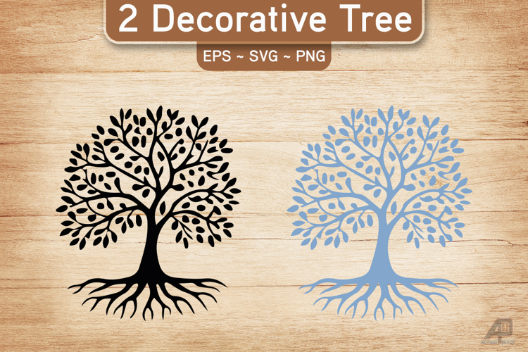 Decorative Tree SVG PNG