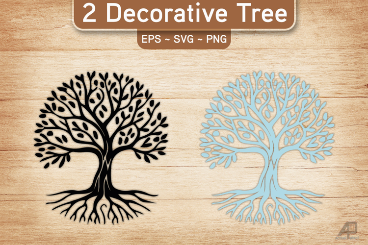 Decorative Tree SVG PNG