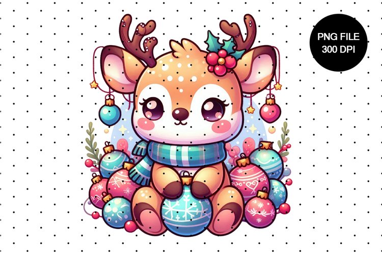 Christmas Watercolor Clipart Image 4