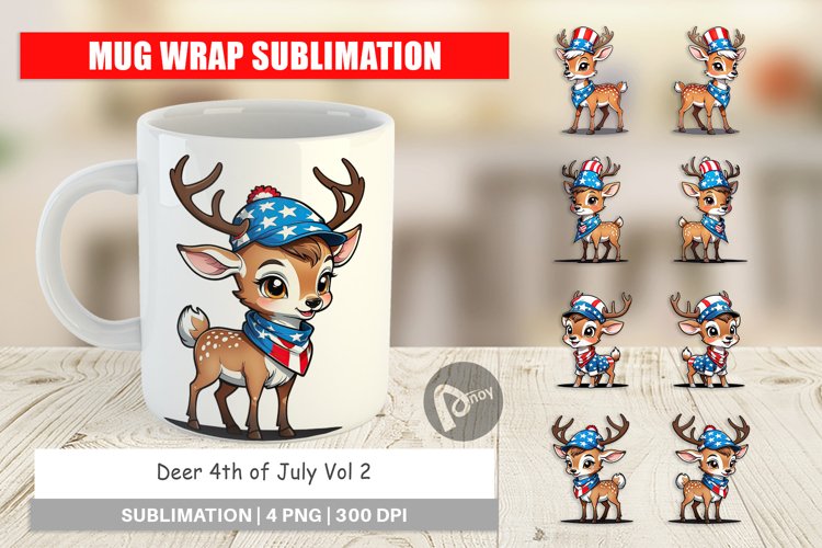 4th Of July Sublimation Design Image 23