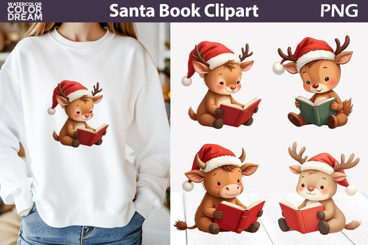 Reindeer Clipart Image 19