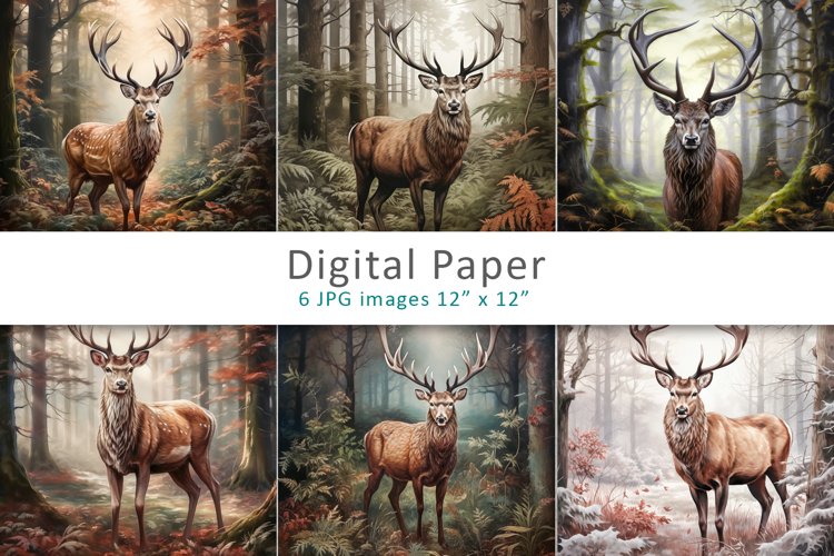 Deer Digital Papers/Background