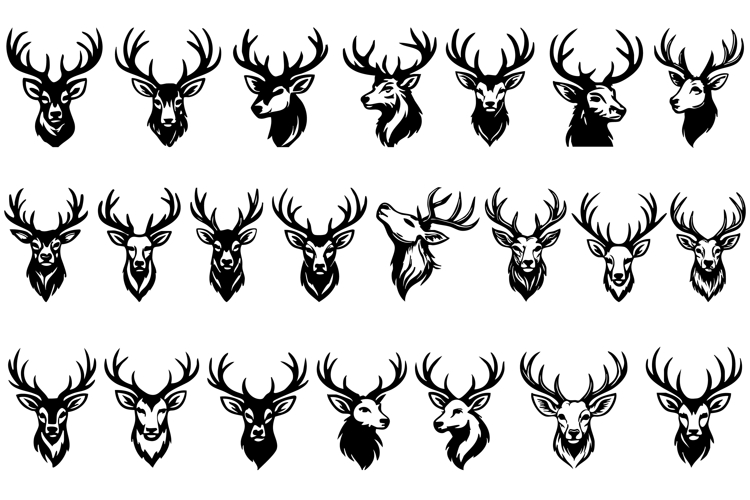 Deer Antler Clipart Image 8
