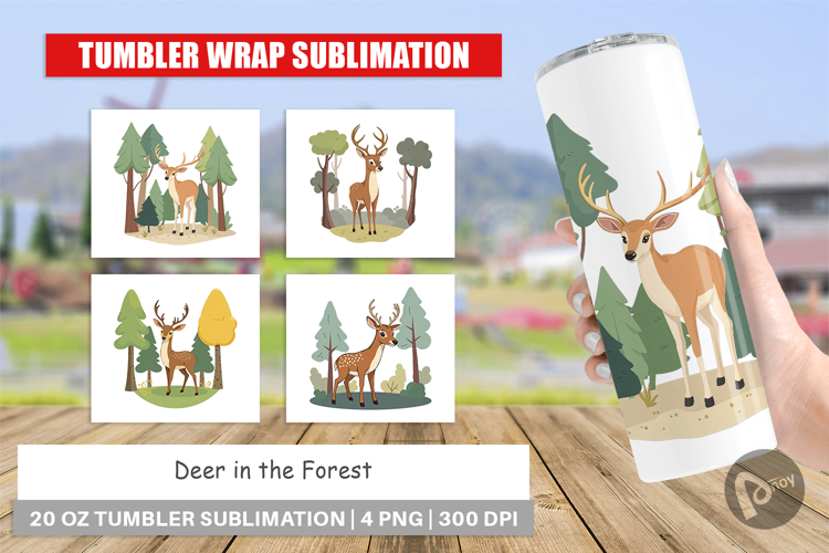 Tumbler Forest Deer