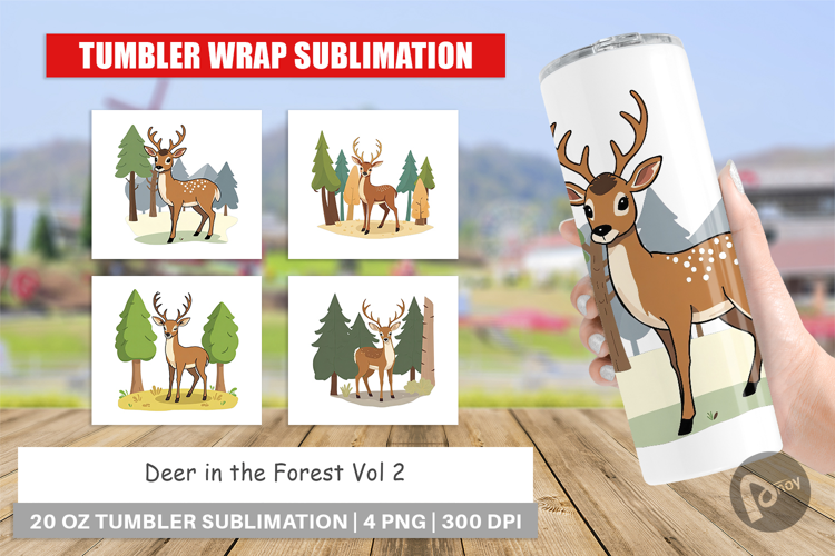 Tumbler Forest Deer