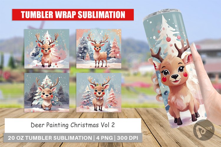 Christmas Tumbler Wrap Image 13