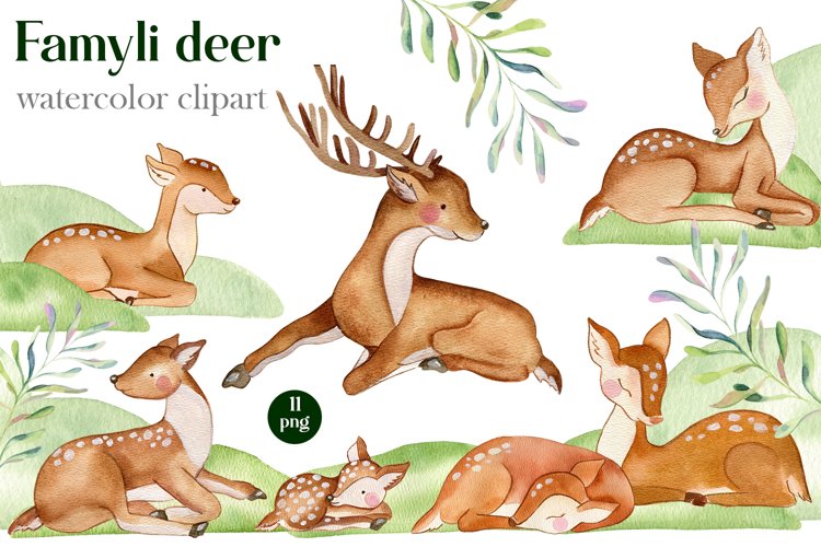 Forest Animals Clipart Image 6